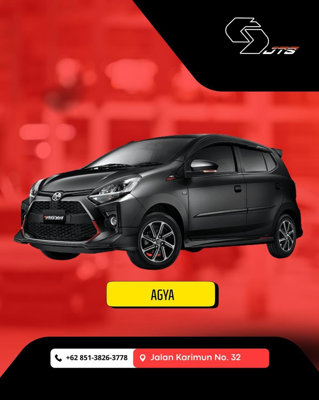 Rental Agya TRD